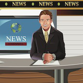 Image of news desk courtesy of Shutterstock