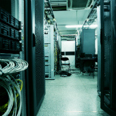 Image of data centre, courtesy of Shutterstock