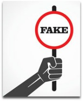 Fake sign. Image courtesy of Shutterstock.