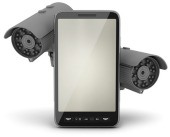Spy on phone. Image courtesy of Shutterstock