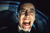 Christopher Lee as Dracula