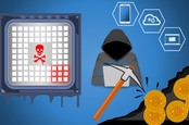 Cryptojacking illustration