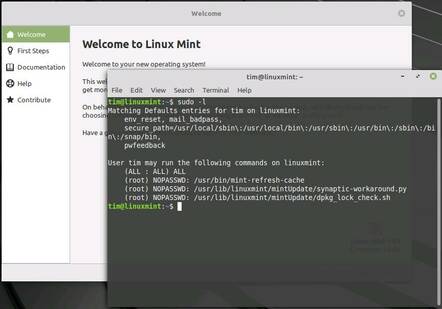 Linux Mint is vulnerable to the flaw discovered in sudo