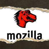 Image of torn paper from Shutterstock, with Mozilla Foundation logo