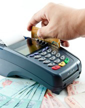 POS machine. Image courtesy of Shutterstock