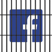 FB jail. Image courtesy of Shutterstock
