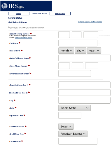 IRS phish site 2017