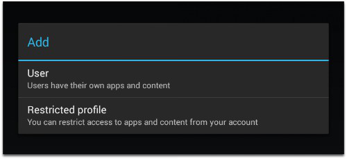 Add restricted profile