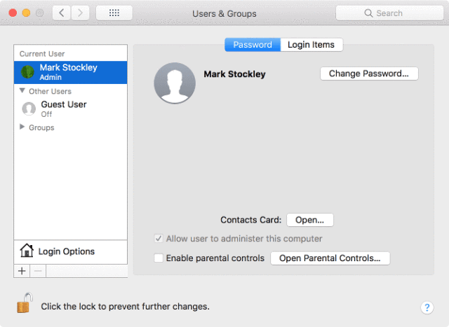 Users  Groups